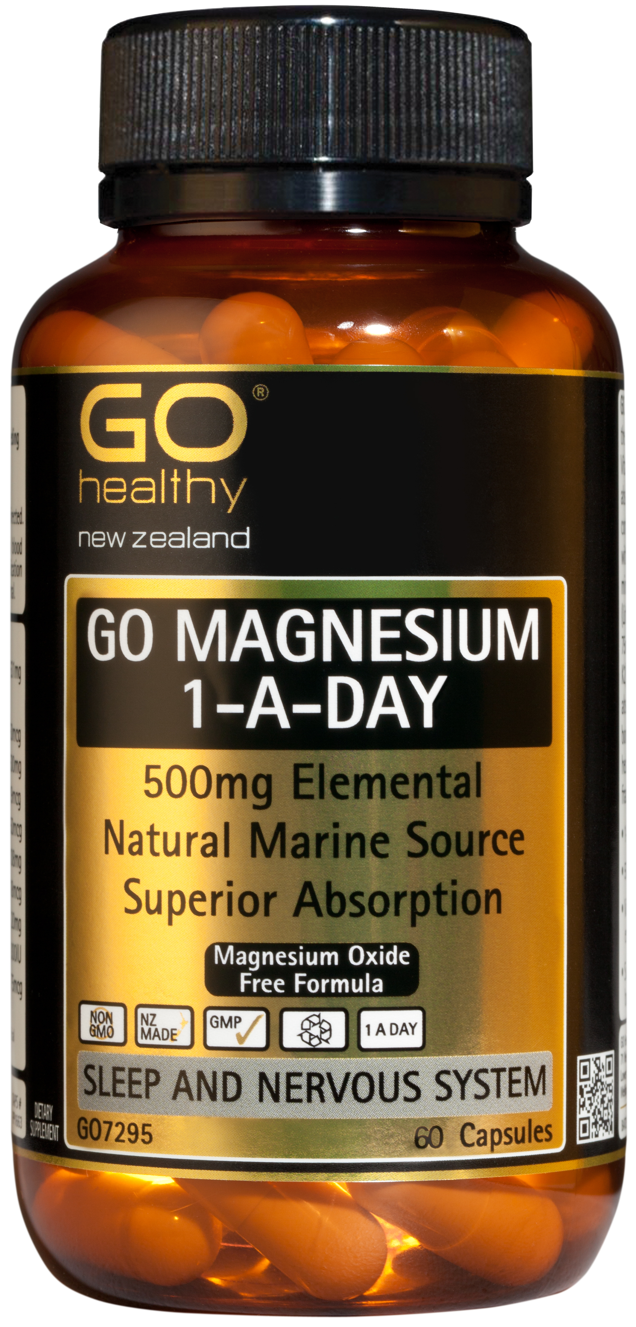 GO Healthy Magnesium 1-A-Day 60 Capsules